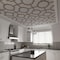 Ekena Millwork 33W x 33H x 14T Small Bradley Decorative Fretwork Wood Ceiling Panels, Walnut CELW33X33X0250BRDWA - alternate 9